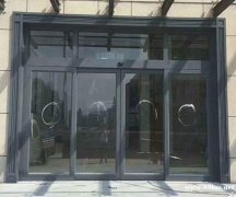 和平区安装钢化玻璃门-设计安装订购
